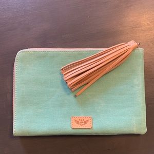 Consuela L-Shaped Clutch